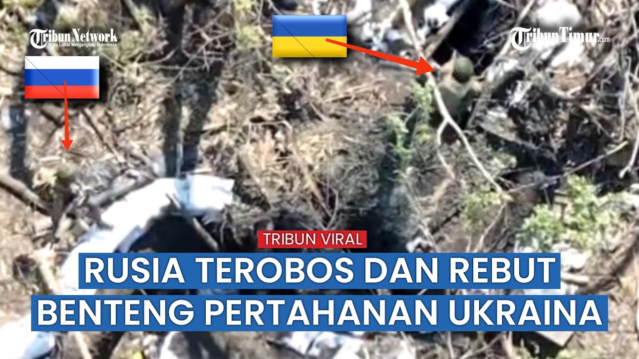 Detik-detik Tentara Ukraina Diburu Serangan Rusia, Granat Berjatuhan