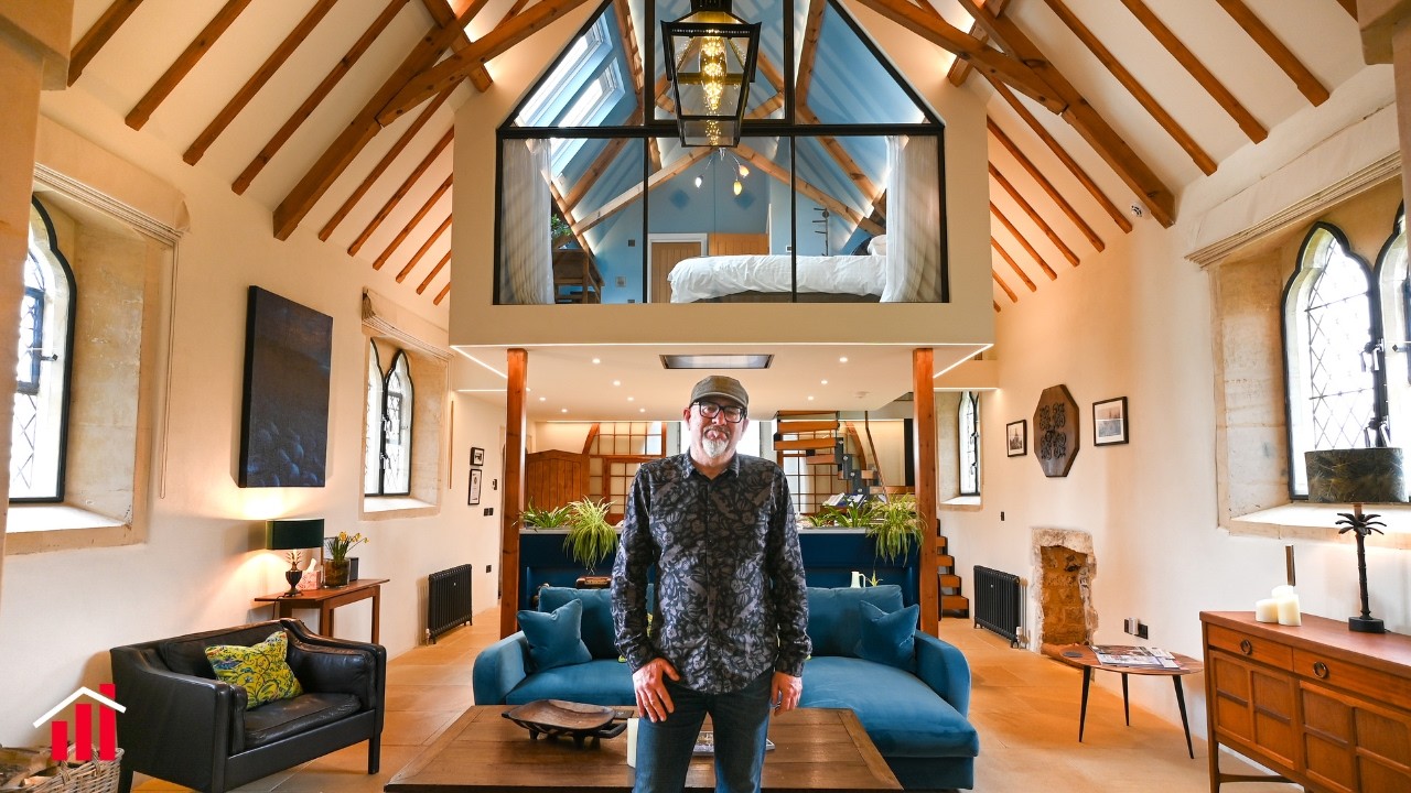 How Geoff Converted This Abandoned 1860s Church Bought for &pound;175k at Auction