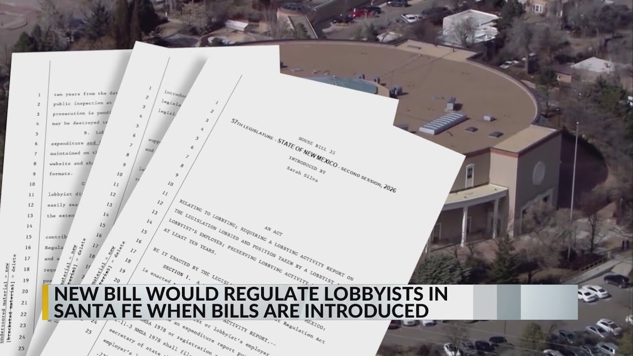 New bill aims to regulate political lobbyists in New Mexico