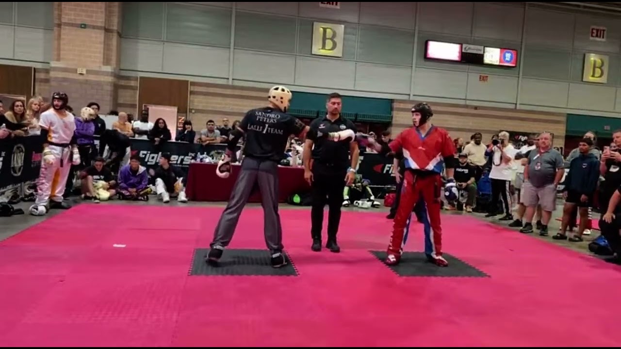 Sandro Peters vs Mason Bumba - Point fighting- Amerikick Internationals