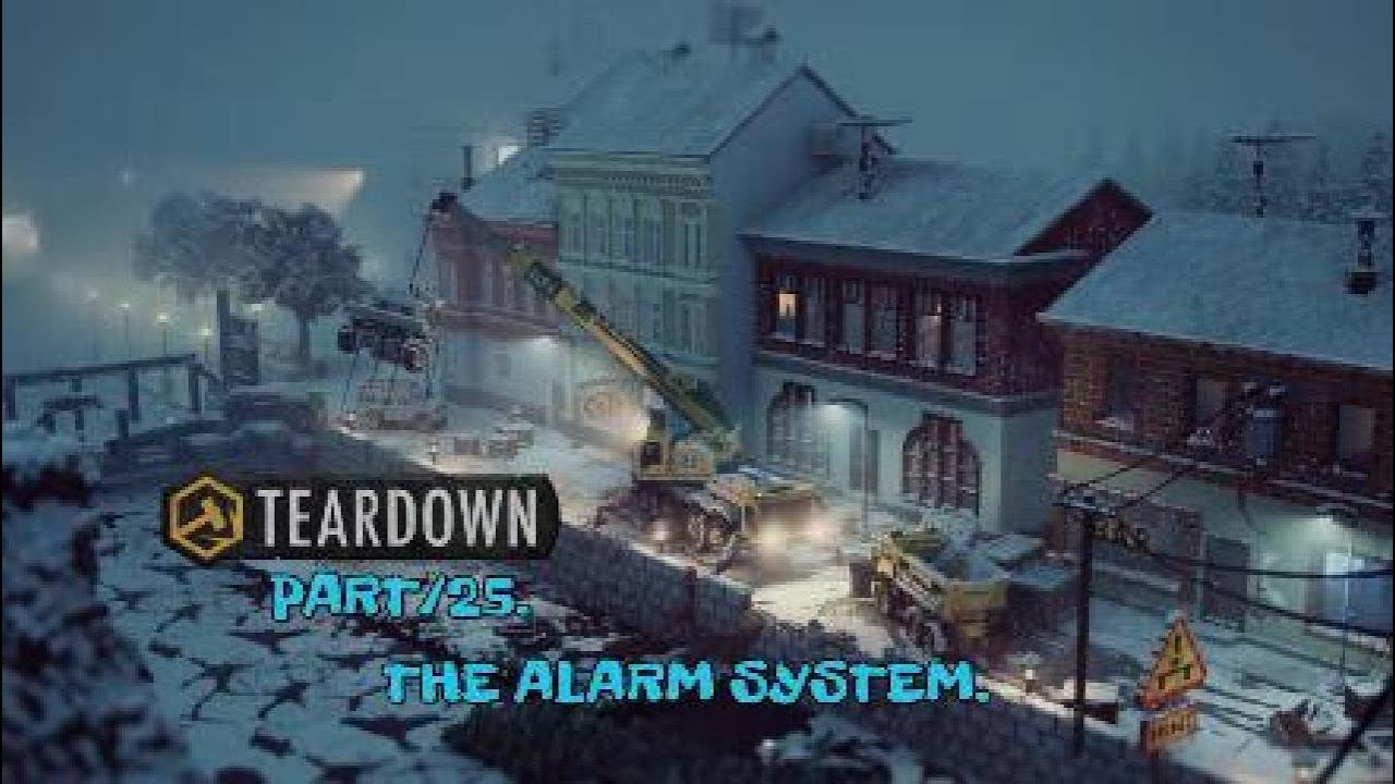 TEARDOWN PS5 E/25 THE alarm system, (NO COMMENTARY)