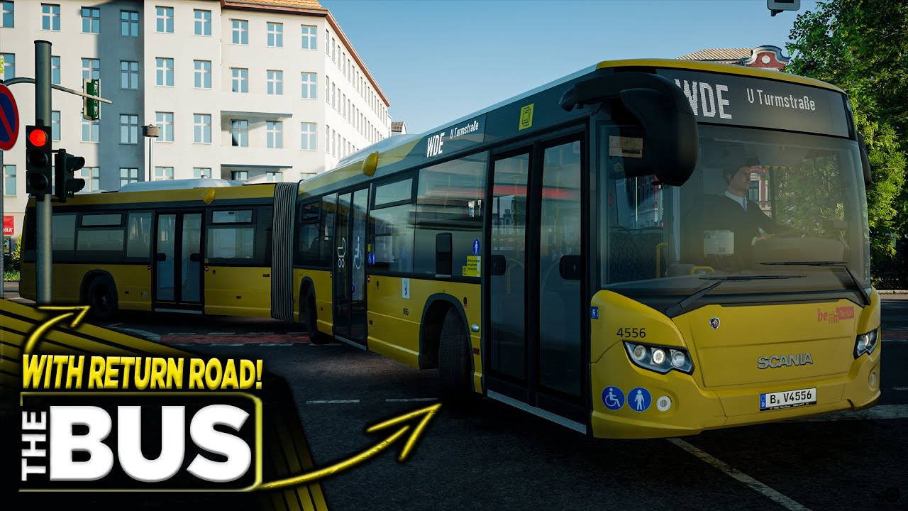 The Bus 2021 Gameplay 1.7 BETA - Own Route | Thrustmaster T300RS