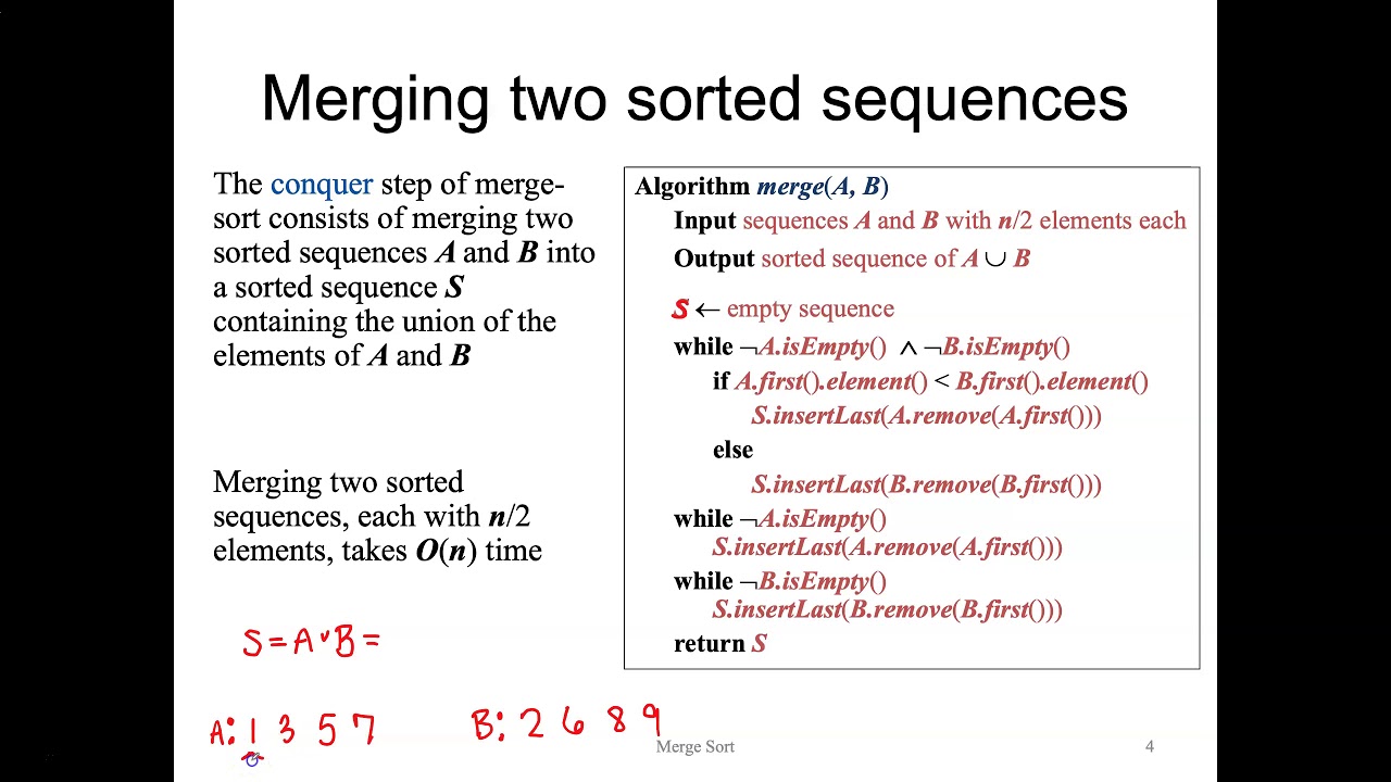 Merge Sort Part 1