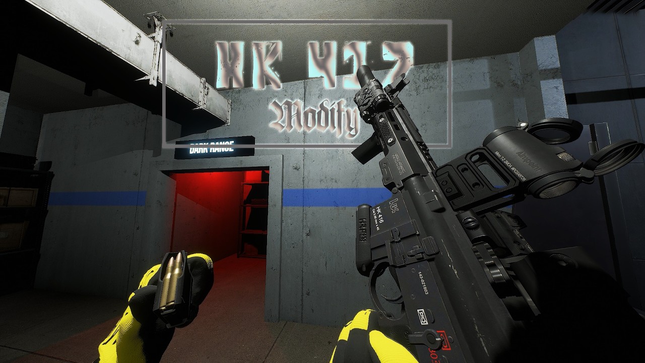 GROUND BRANCH แต่งปืน HK417 CQB