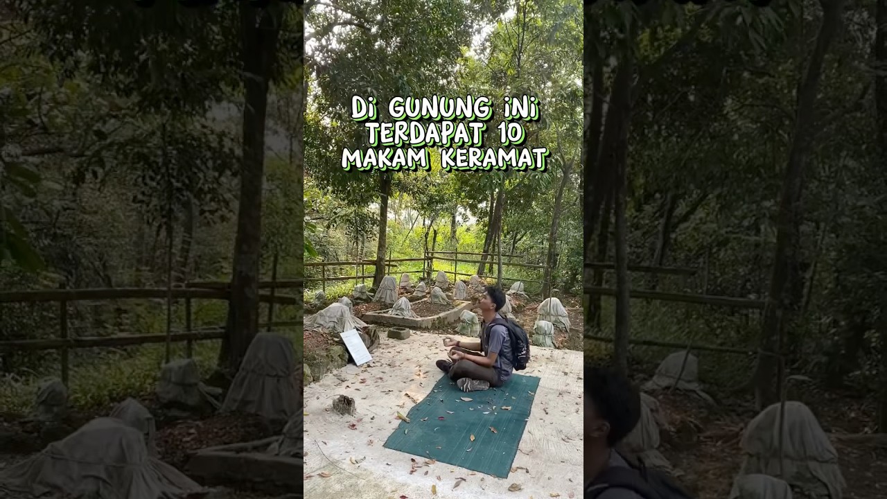 Di Gunung Ini Banyak Sekali Makam Keramatnya. #gunungnyuncung #rumpin #gunungbogor #shorts #fyp