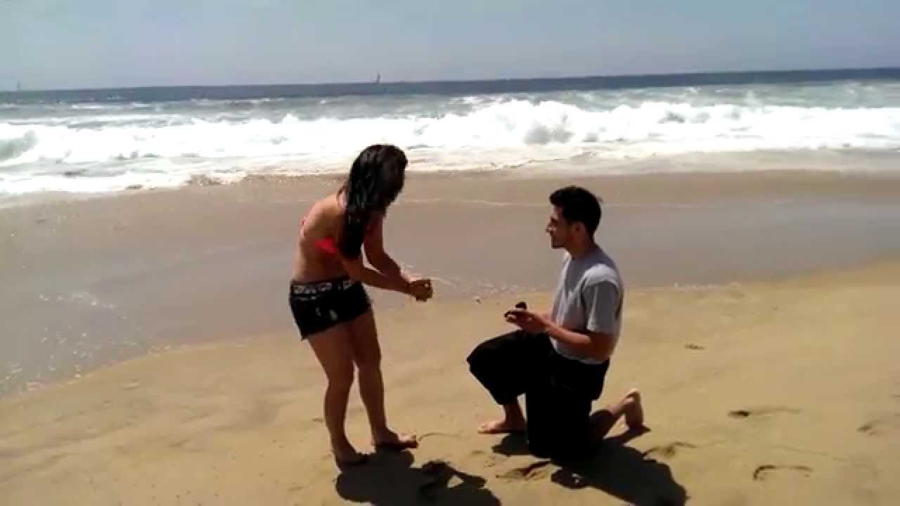 Beautiful Beach Proposal! | Gabe and Bonita's Engagement