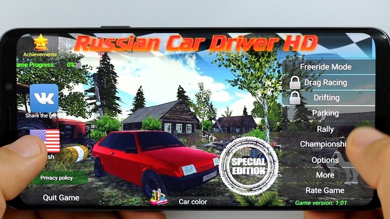 Driving simulator VAZ 2108 - Russian Car Driver (first gameplay) Android/iOS 1080p