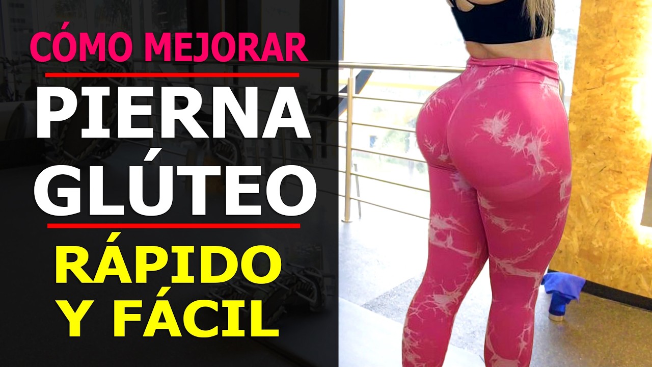 ⭐Día 60/100 Rutina PIERNA/GLÚTEOS SIN PESAS/ Ejercicios caseros para piernas flacas/ Adryán Medellín