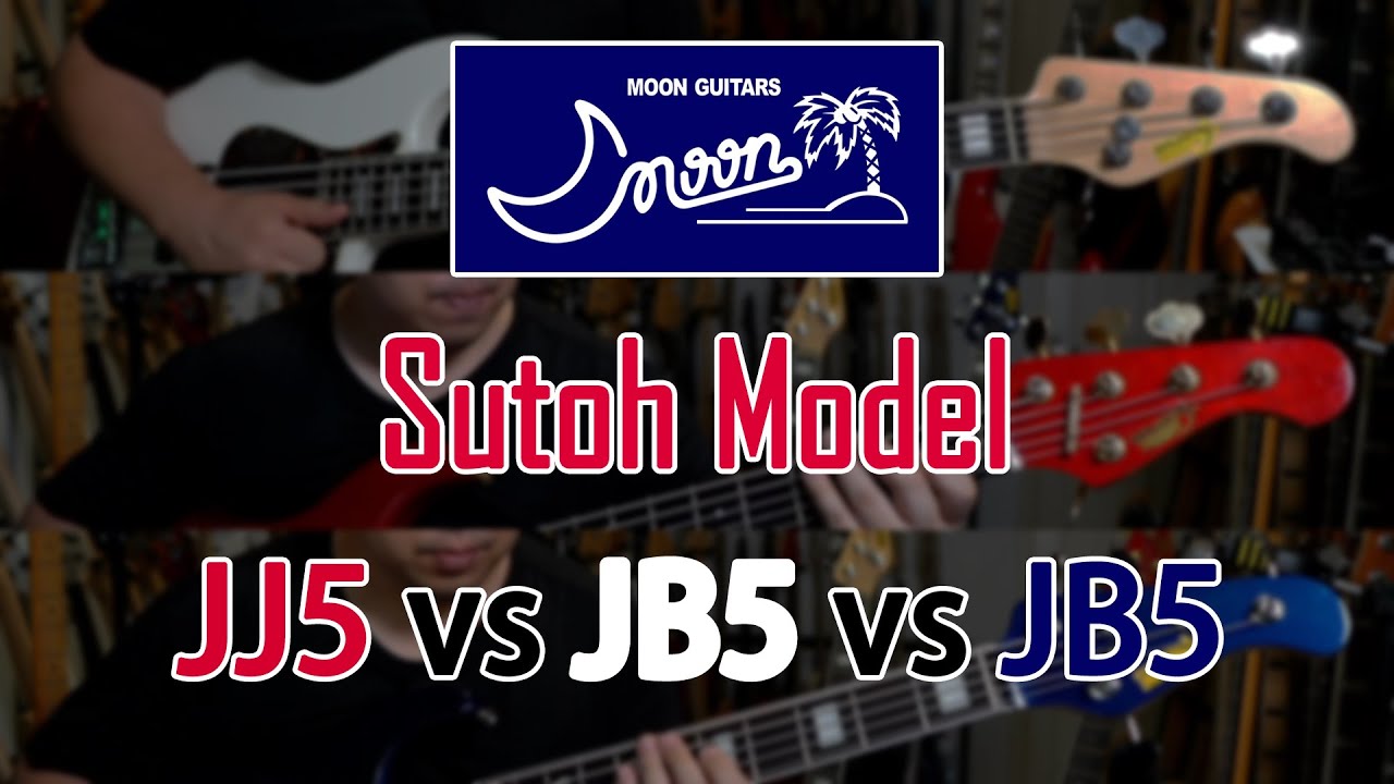Moon Bass Comparison///Sutoh JJ5 VS JB5 VS JB5