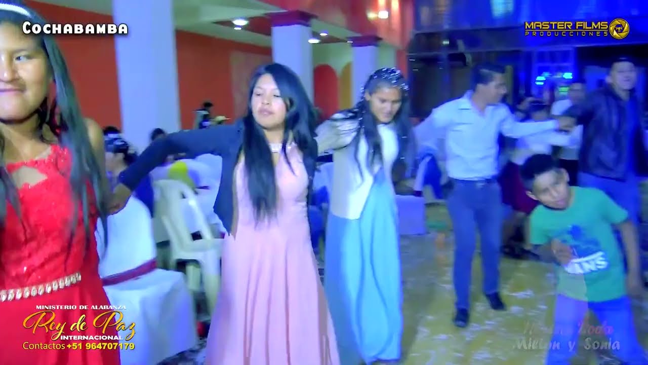 REY DE PAZ en vivo    COCHABAMBA   BOLIVIA   en la boda de Milton y Sonia1080P
