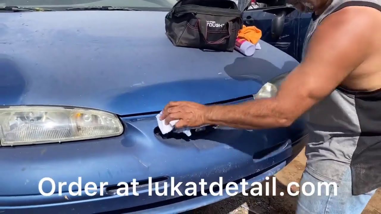 Bringing Back Very Old Automotive Paint - Blue Base Coat Metallic Fix