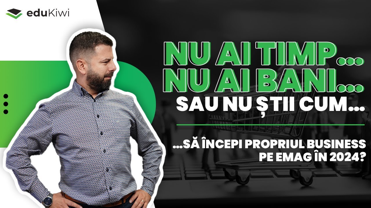 Cele 3 piedici care te opresc să începi propria afacere pe eMAG - Mihai Andrei - Seller Club