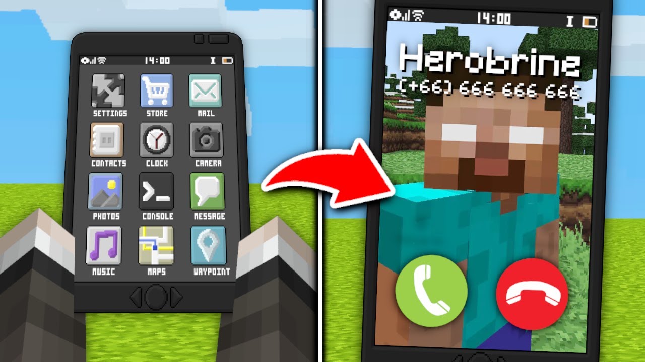 Dodałem DZIAŁAJĄCY TELEFON do MINECRAFT! *żałowałem...*