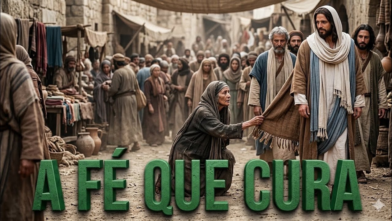 UMA MULHER COM UMA ENFERMIDADE, UMA MENINA MORTA.  A CURA e A VIDA;