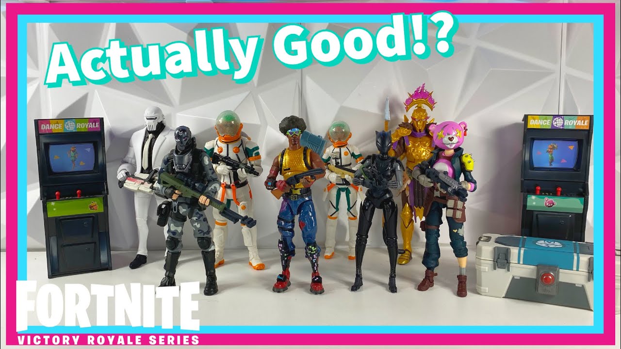 Hasbros Fortnite Figures Are Actually Good?! (Victory Royale Series)