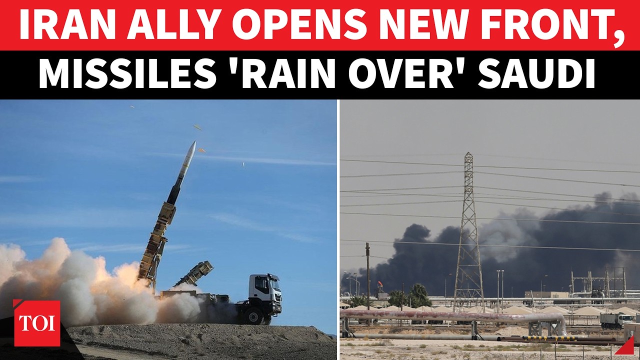 BIG GULF ESCALATION! Iran Ally Enters Fight, Bombards Major Saudi Region After Airport Attack