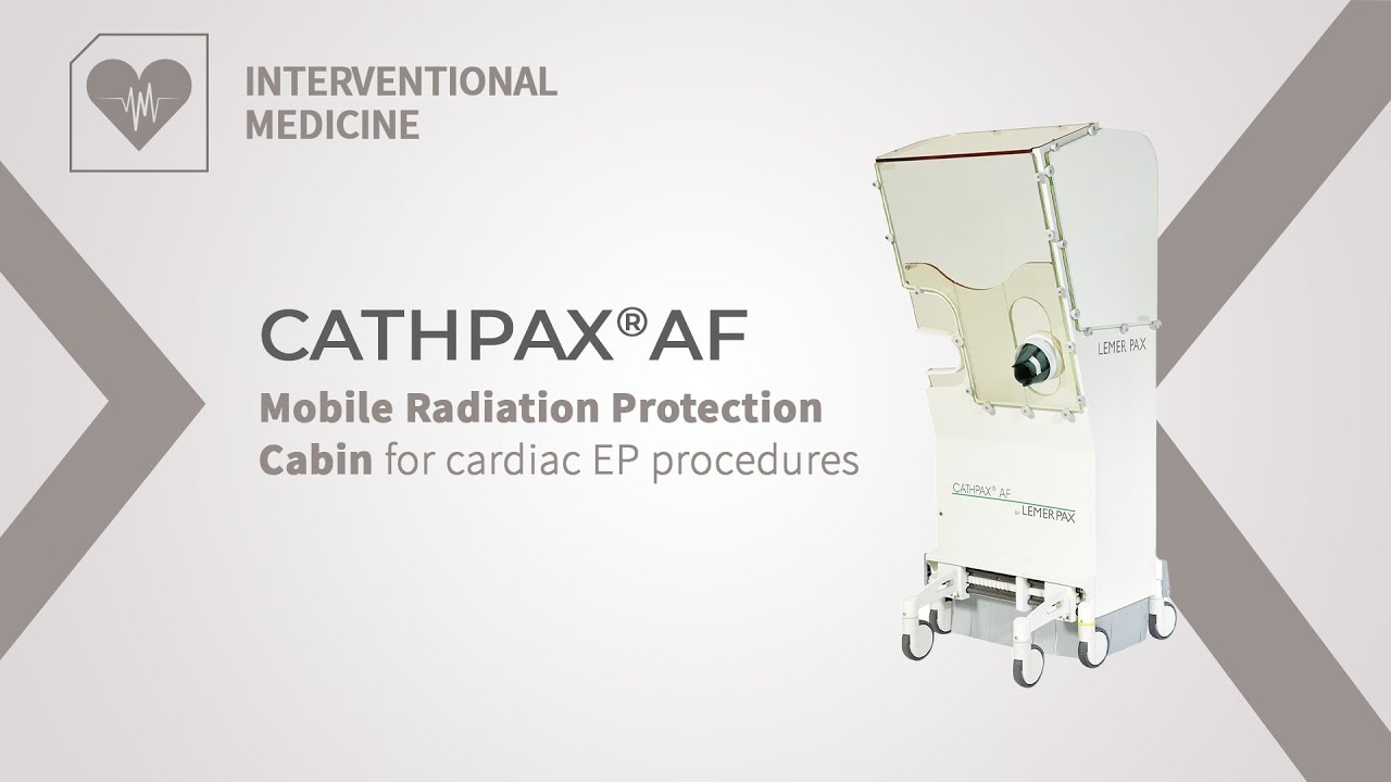 Lemer Pax - Radiation protection cabin Cathpax&reg; AF in Electrophysiology