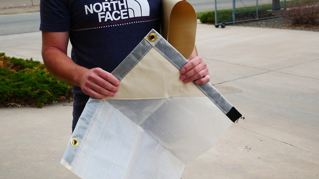Davis Tent Canvas Wall Tent Rain Fly Materials