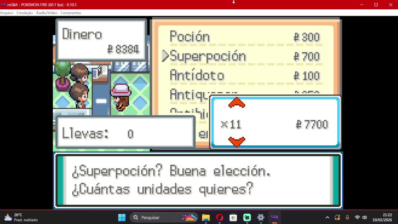 jogando pokemon omega red