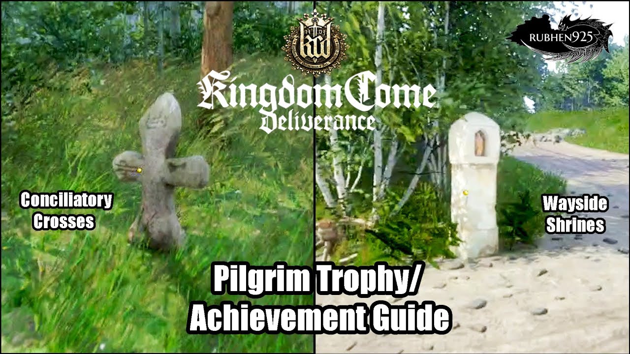 Kingdom Come: Deliverance - Pilgrim Trophy/Achievement Guide | Locations of Shrines & Crosses