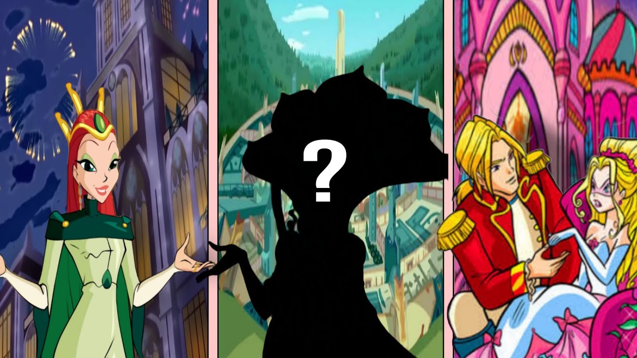 Todos os Planetas e Reinos do Clube das Winx