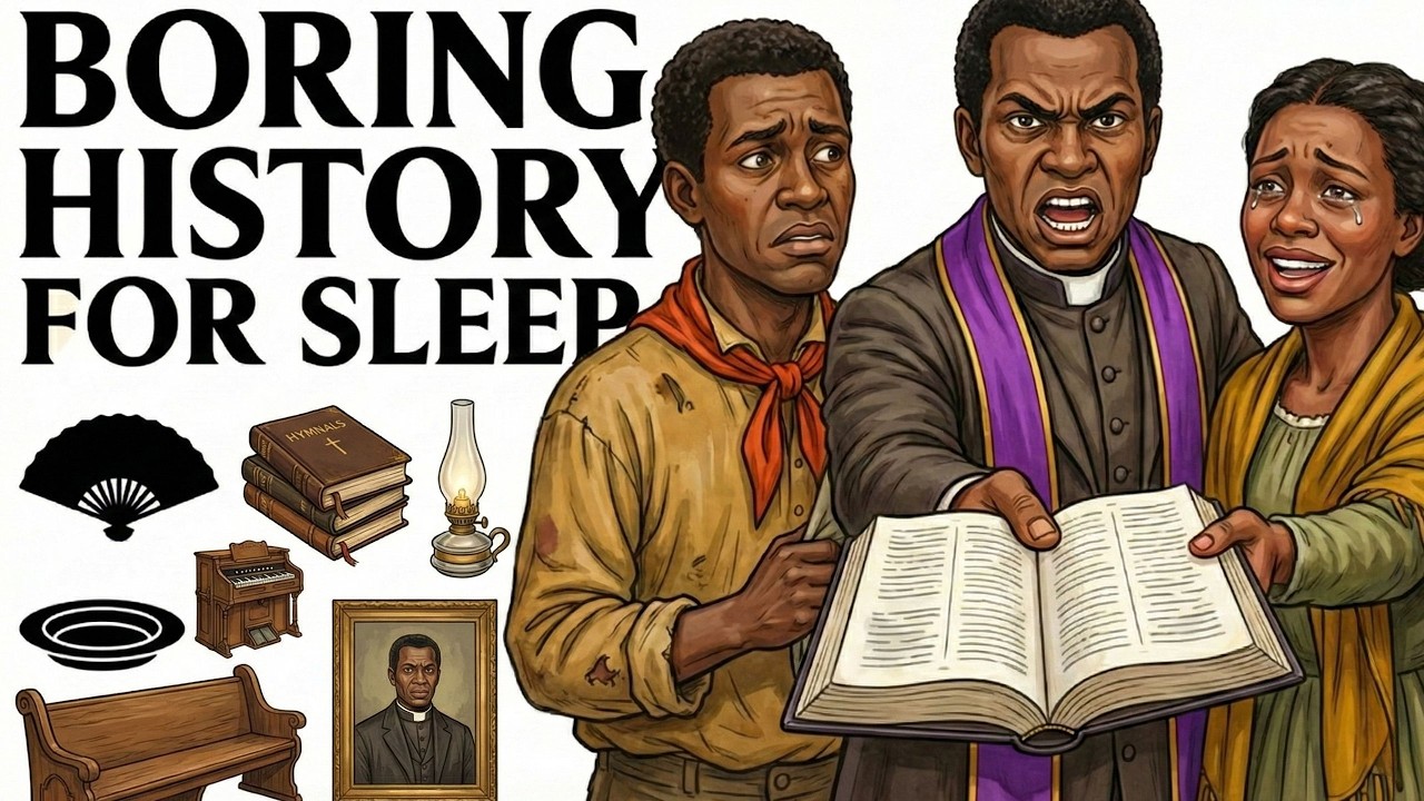 What CHURCH Was Like for Our Ancestors in the 1800s | Black History for Sleep