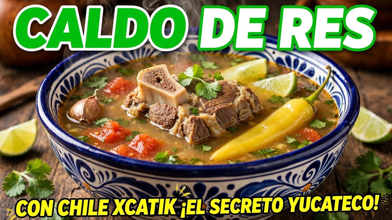🔥 El Mejor Caldo de Res Casero 🍲 | Receta Tradicional que Nunca Falla| Ariane Tips 