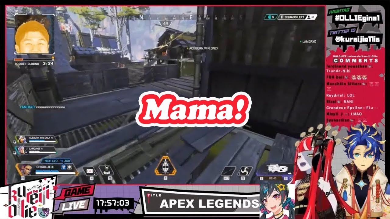 Astel roasts Ollie, and Lam-mama just laughs (Hololive/Eng Sub/Sub Indo)