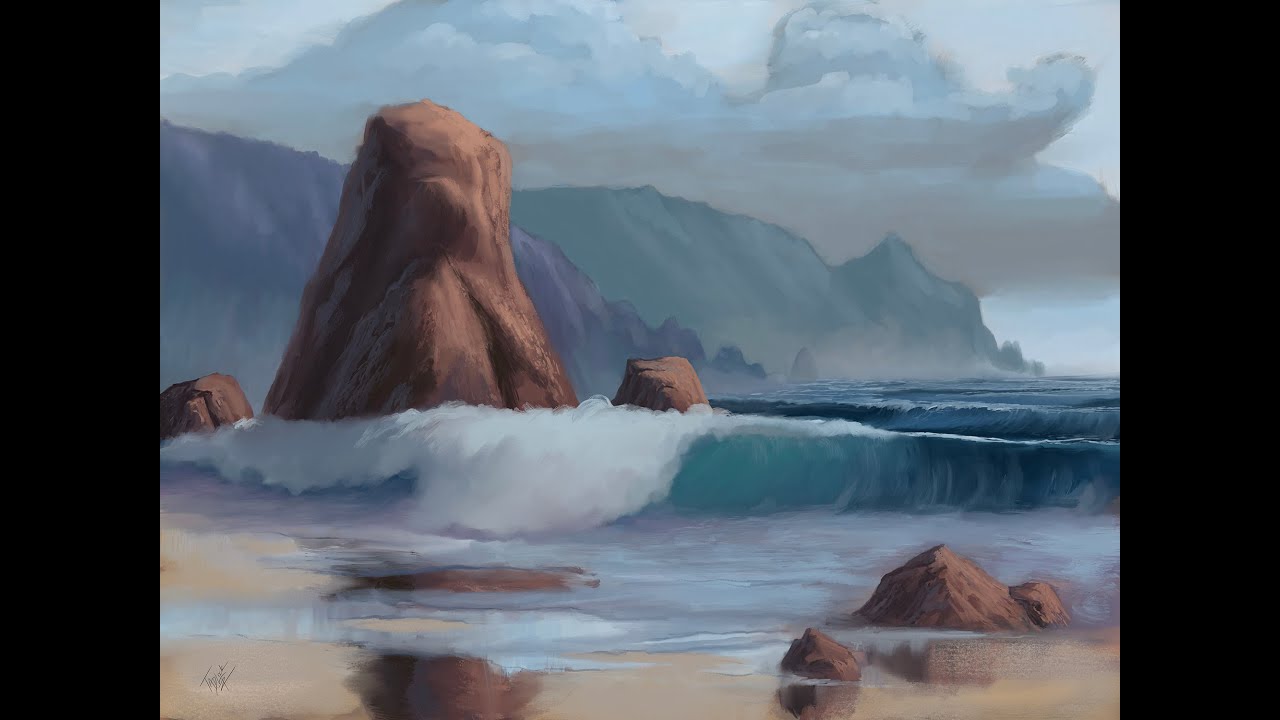 How to Use Procreate to Create Traditional Oil Paintings