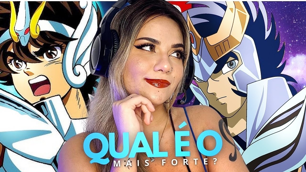 REACT CAVALEIROS DO ZODÍACO - IKKI DE FÊNIX E SEIYA DE PÉGASO | PLAYER TAUZ | Luana Modena