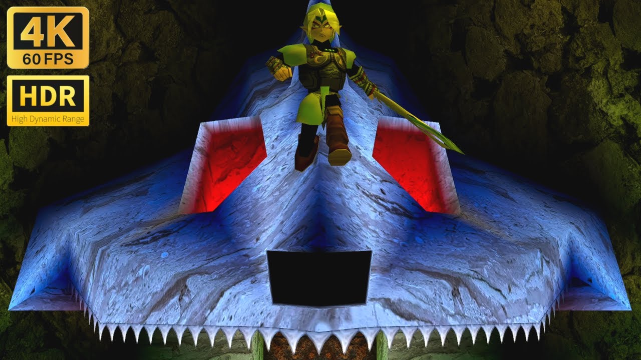 Fierce Deity Speedruns Dodongo's Cavern in 3:00 | 4K HDR 60fps | Fierce Deity Mask in OOT