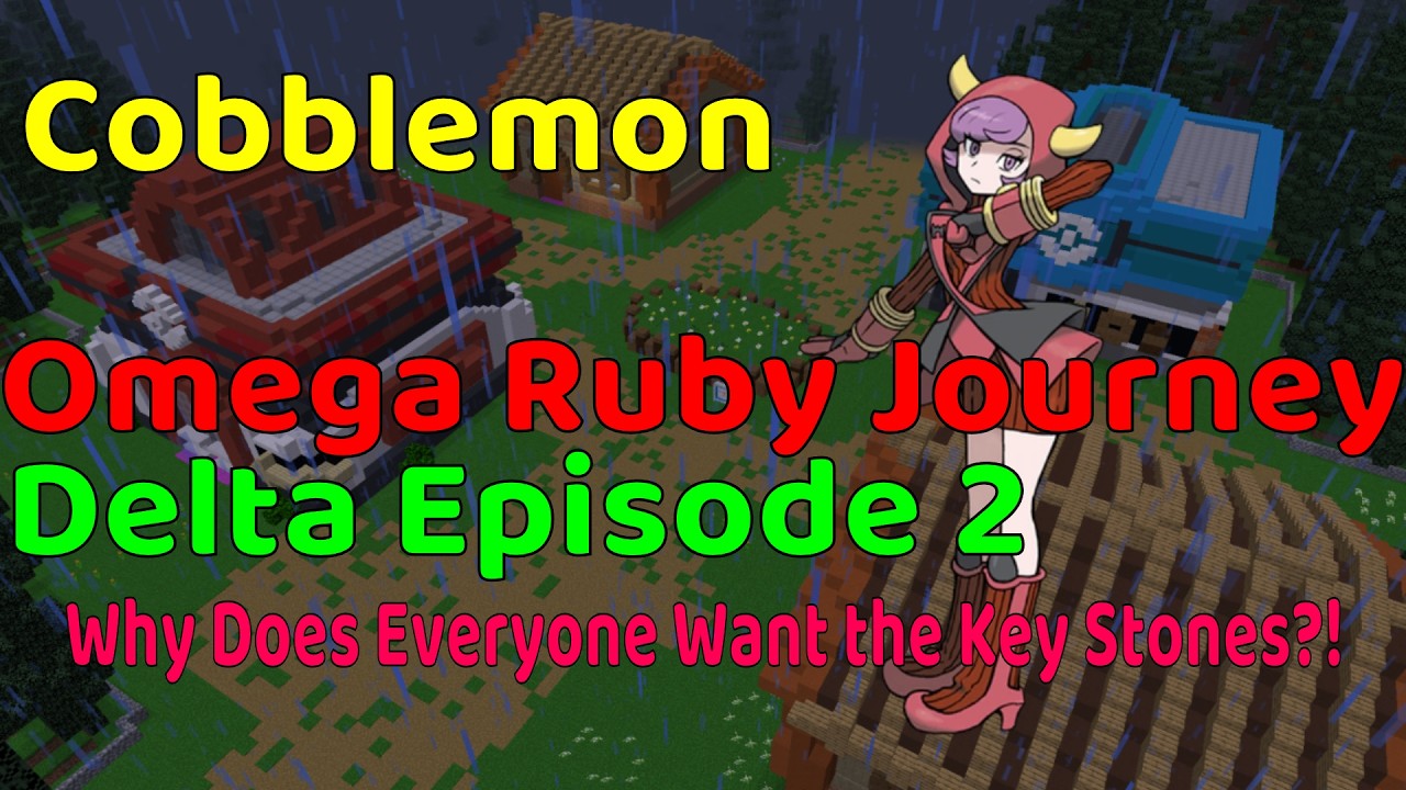 💎 Cobblemon: Delta Episode #2 | Why Does Everyone Want the Key Stones?!