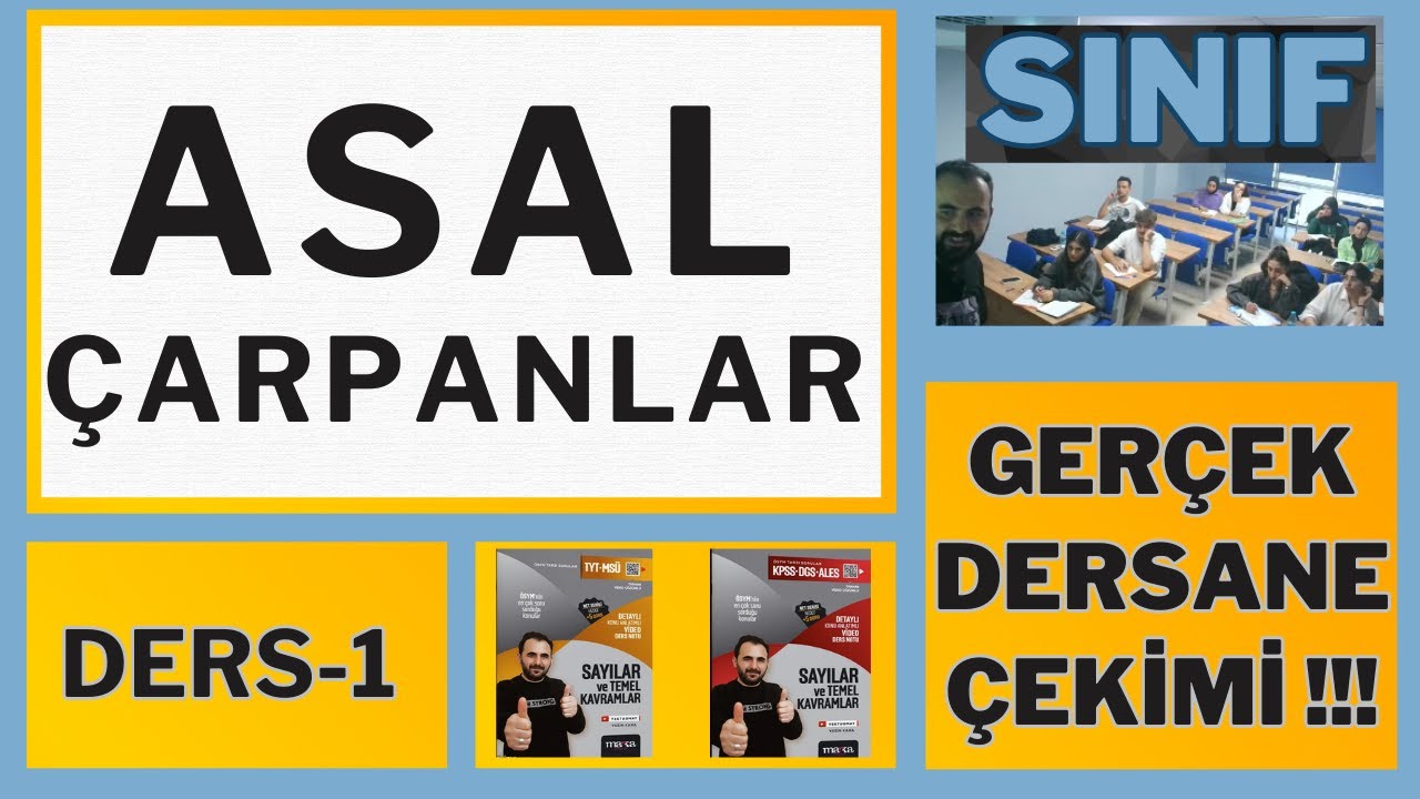 18) Asal Çarpanlar (Bölenler) Konu Anlatımı DERS-1 | Temel Kavramlar Asal Çarpanlar Matematik