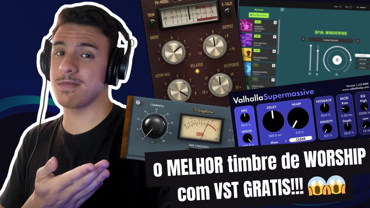 Como montar o MELHOR TIMBRE de Worship com PLUGINS GRATIS!!!