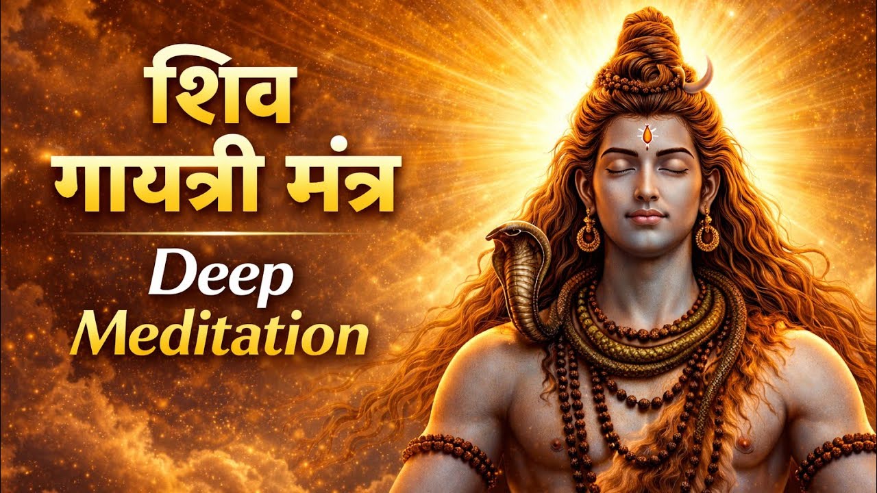 शिव गायत्री मंत्र 108 बार जप | Shiv Gayatri Mantra Chanting | Powerful Shiv Mantra
