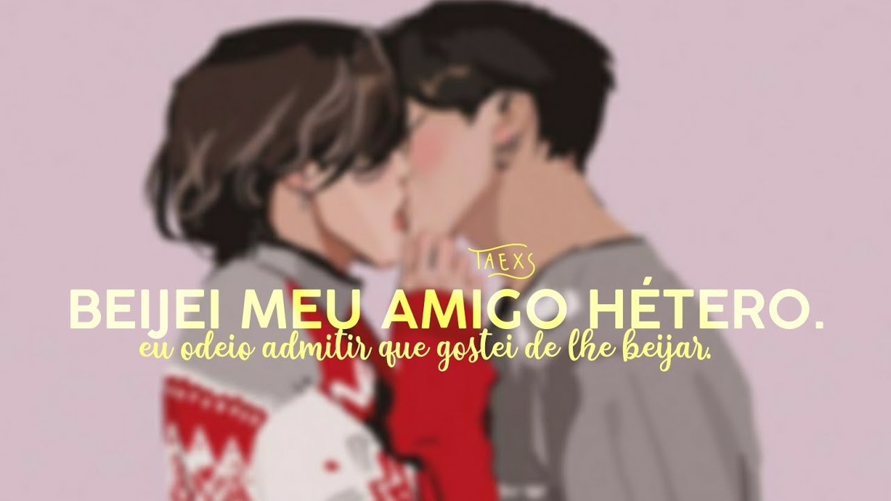 Imagine Jikook - Beijei meu amigo hétero. ×ep único×