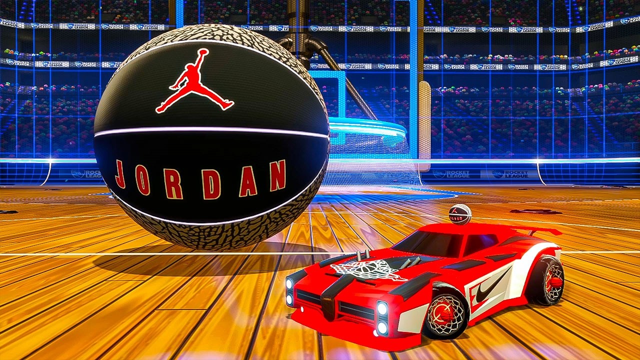 *НОВИНКА* Баскетбол Air Jordan в режиме Hoops!! - Геймплей Rocket League