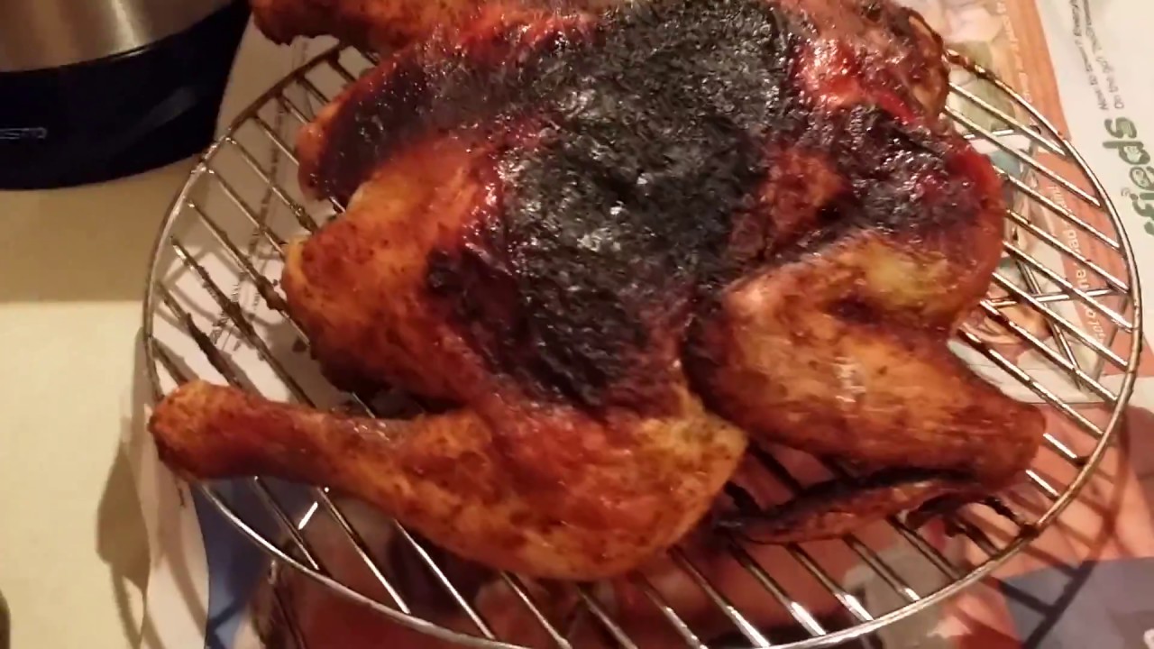 NUWAVE PRO PLUS---- UPDATE Cooking Whole Chicken 6 LBS in 1 hr 20 Min.