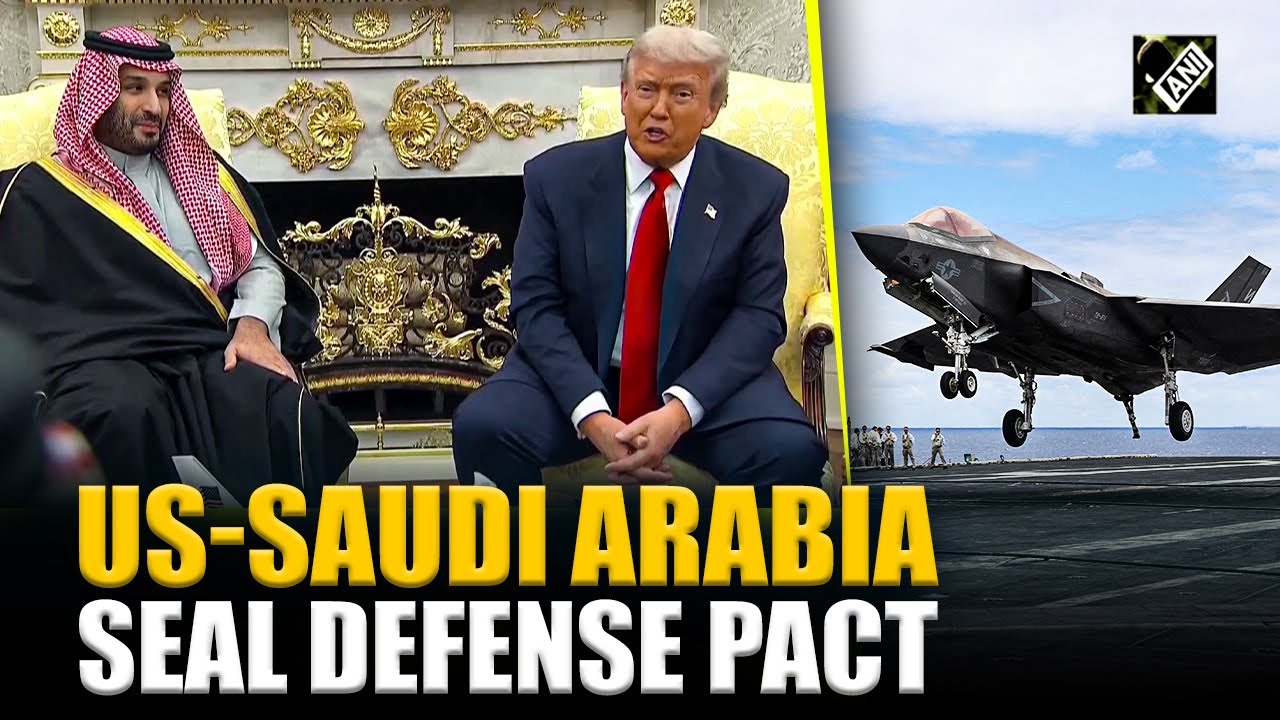 Президент США Трамп подтвердил американо-саудовскую оборонную сделку во время встречи с наследным...