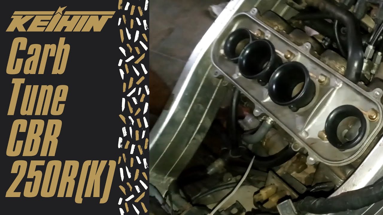 Honda CBR 250 MC19 Hurricane Carburetor Tune & Sync