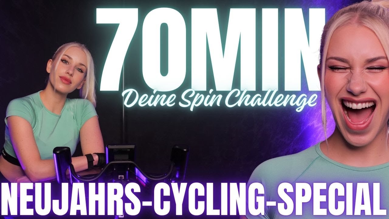 70 Min Indoor Cycling Workout 🚴‍♂️|Staffeltraining für Anfänger & Profis| Effektives Cardio Training