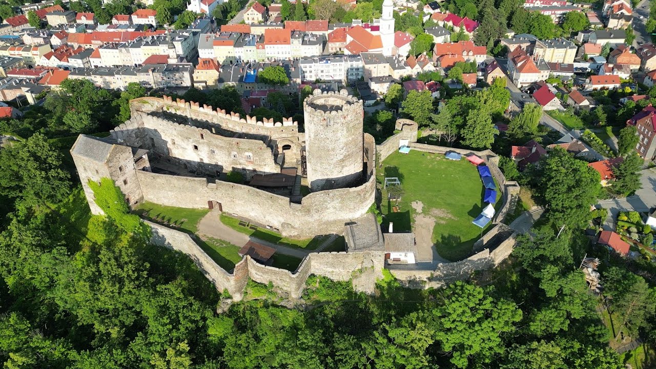 4K #Bolków zamek z drona #dji #drone #travel