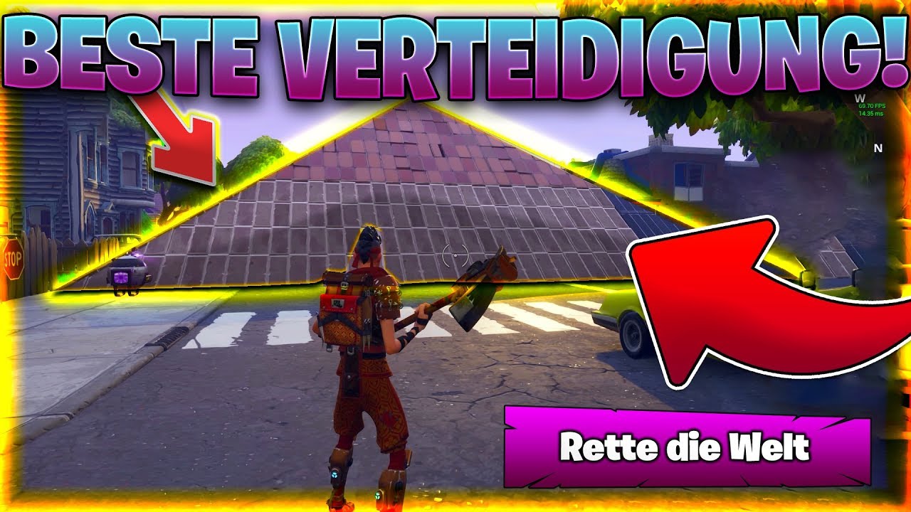DIE 2  BESTEN VERTEIDIGUNGS METHODEN! | FORTNITE: RETTE DIE WELT