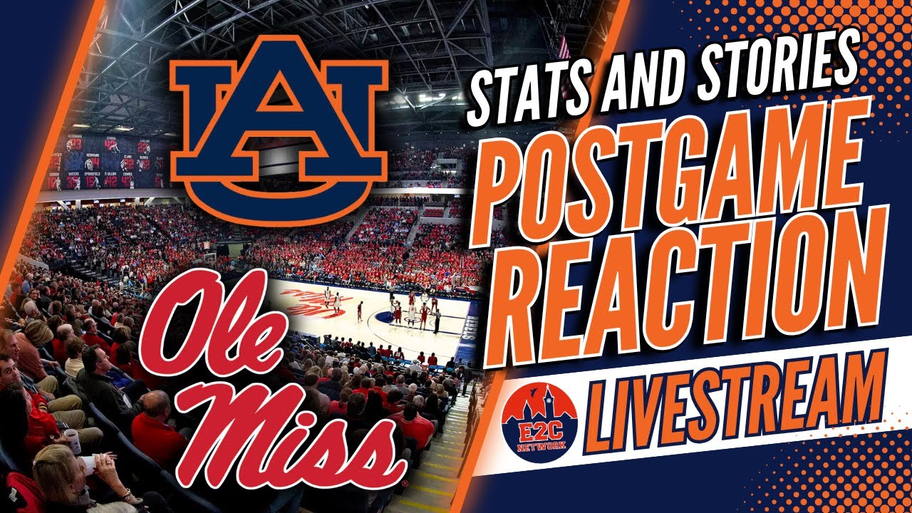 Postgame | Auburn Defeats Ole Miss 78-66 | Basketball Stats and Stories