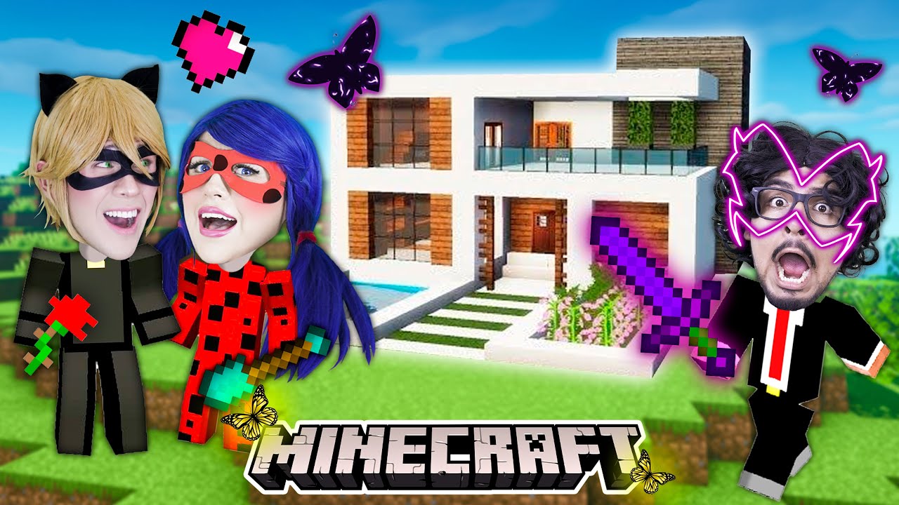 ¡Construimos la mejor casa de Minecraft para el profesor! 😱❤️