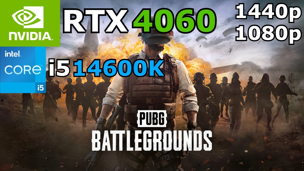 PUBG: BATTLEGROUNDS | i5 14600K + RTX 4060 | 1080p / 1440p
