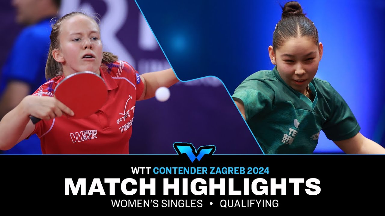 Anna Hursey vs Isa Cok | WS QUAL | WTT Contender Zagreb 2024