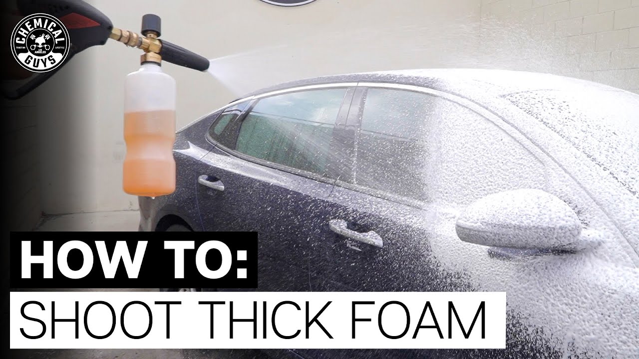 How To Shoot Thick Foam! - Chemical Guys