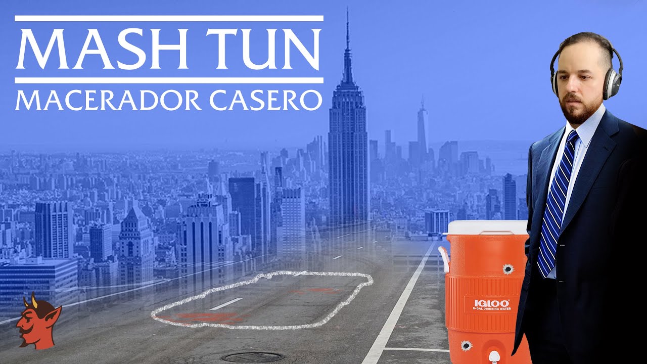 Cómo hacer un MACERADOR CASERO - Mash Tun Casero - Guía Básica y Avanzada - DIY02