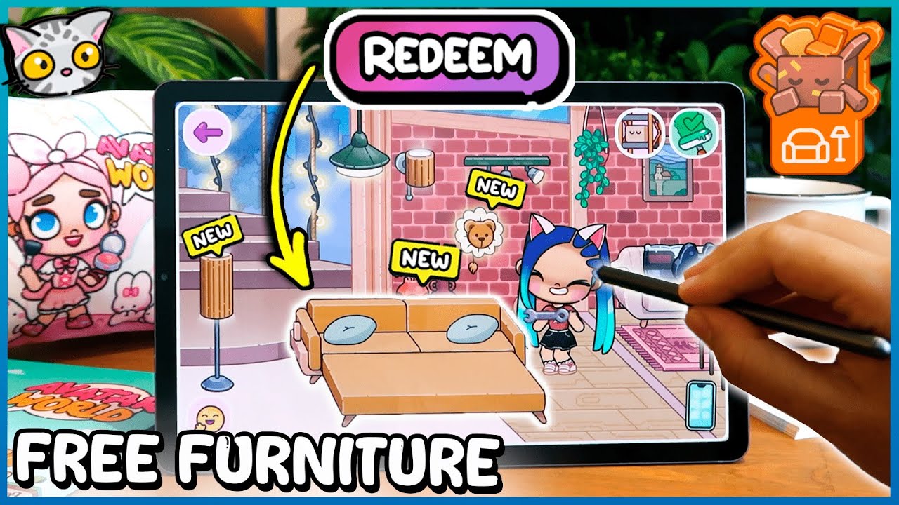 🔓 FREE FURNITURE! Get PREMIUM Items with Secret Tricks in Avatar World 🏡✨